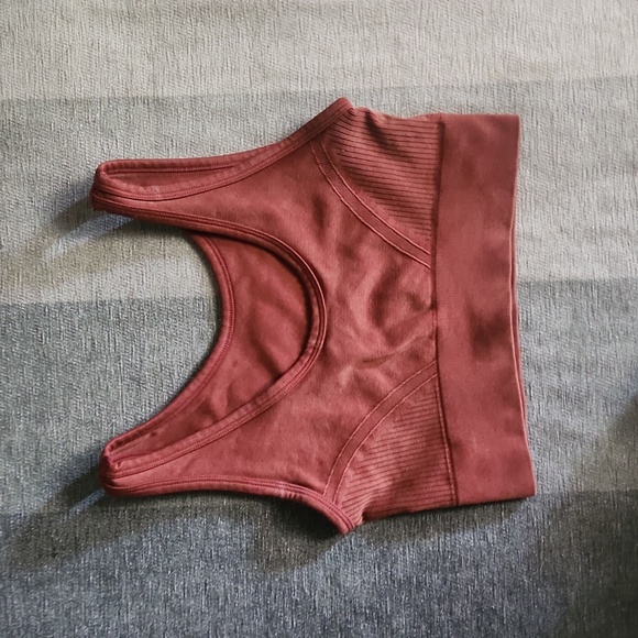 Orange Sports Bra - Picture 2 of 2